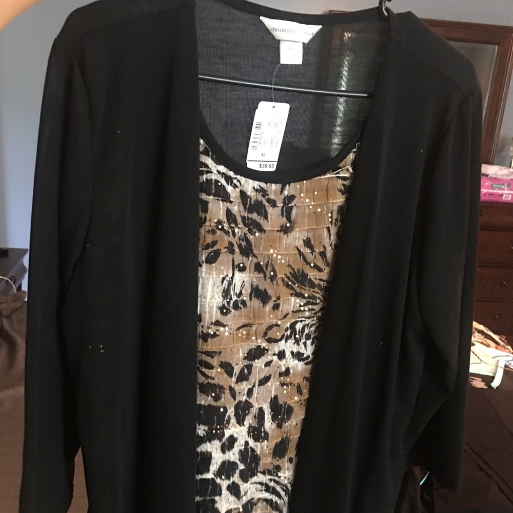 NWT blouse/cardigan shirt